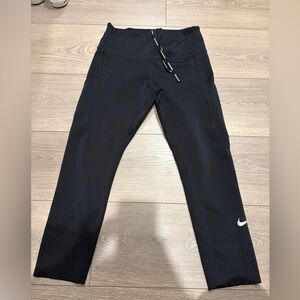 Womens Black Nike Athletic Pants